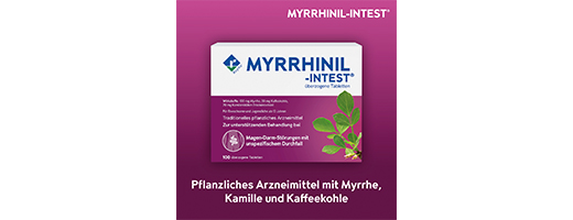 MYRRHINIL INTEST kaplamalı tabletler, 100 adet