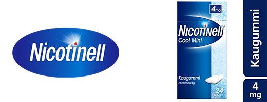 NICOTINELL Cool Mint 4 mg sakız, 24 adet
