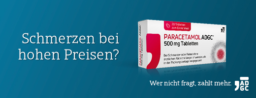 PARACETAMOL ADGC 500 mg tablet, 20 adet