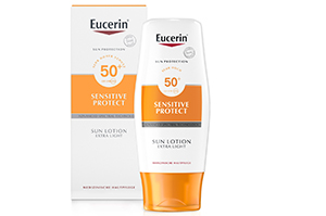 EUCERIN Güneş Losyonu ekstra hafif LSF 50, 150 ml