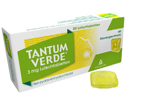 TANTUM VERDE 3 mg limon aromalı pastil, 20 adet