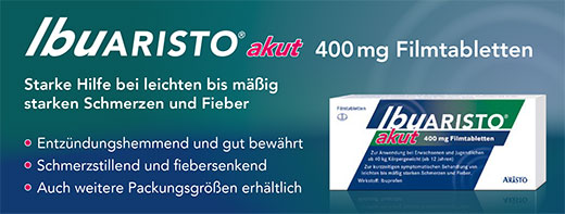 IBUARISTO akut 400 mg film kaplı tabletler, 50 adet