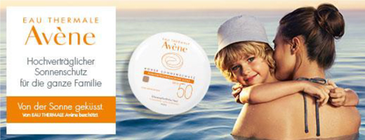 AVENE Kompakt güneş kremi SPF 50 altın, 10 g