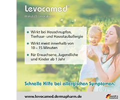 LEVOCAMED 0,5 mg/ml burun spreyi süspansiyonu, 5 ml