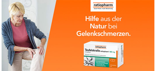 TEUFELSKRALLE-RATIOPHARM Film kaplı tabletler, 100 adet