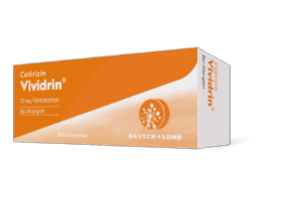 CETIRIZIN Vividrin 10 mg film kaplı tablet, 100 adet