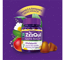 WICK ZzzQuil Good Night Mango & Muz, 30 adet