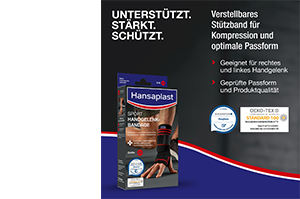 HANSAPLAST Spor bilek desteği L beden, 1 adet