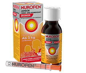 NUROFEN Junior ateş ve ağrı suyu toprak.40 mg/ml, 100 ml