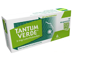 TANTUM VERDE 3 mg nane aromalı pastil, 20 adet