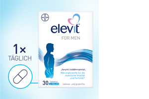 erkekler içinELEVIT Tablet, 30 Kapsül