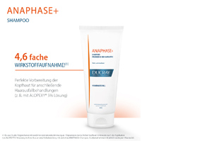 DUCRAY ANAPHASE+ saç dökülmesine karşı şampuan, 400 ml