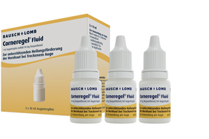 CORNEREGEL Sıvı göz damlası, 3X10 ml