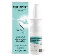 LEVOCAMED 0,5 mg/ml burun spreyi süspansiyonu, 5 ml