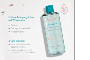AVENE Cleanance Micellar Temizleme Losyonu, 400 ml