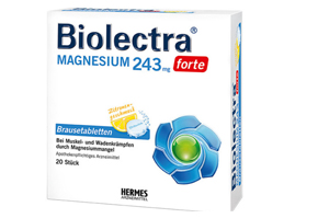 BIOLECTRA Magnezyum 243 mg forte limon tablet, 60 adet
