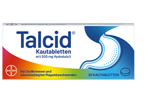 TALCID Çiğneme tabletleri, 50 adet