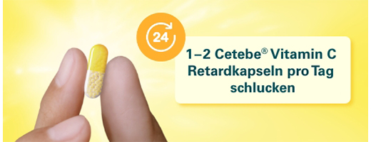 CETEBE C vitamini sürekli salımlı kapsül 500 mg, 30 adet