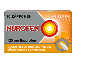 NUROFEN Junior 125 mg fitil, 10 adet