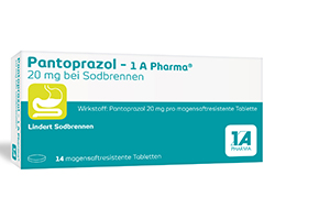 [1a Pharma mide yanması için 20mg msr.tab., 14 adet