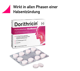 DORITHRICIN Boğaz pastili yabani dut, 40 adet
