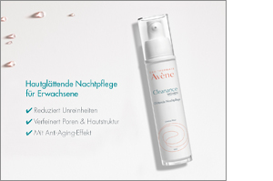 AVENE Cleanance WOMEN pürüzsüzleştirici gece kremi, 30 ml