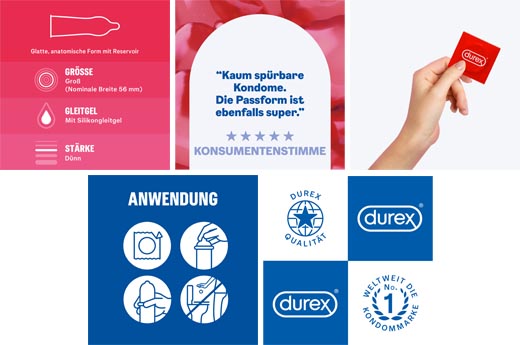 DUREX Hassas yumuşak prezervatifler, 40 adet
