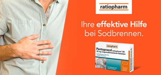 PANTOPRAZOL-ratiopharm SK 20 mg enterik kaplı tablet, 14 adet