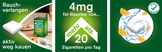 NICORETTE Sakız 4 mg taze meyveli, 210 adet