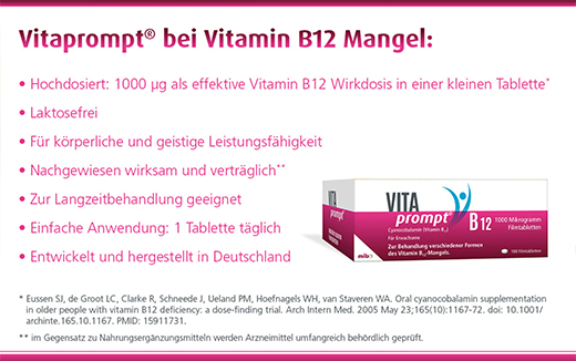 VITAPROMPT 1000 mikrogram film kaplı tablet, 50 adet