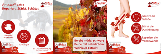 ANTISTAX ekstra damar tabletleri, 180 adet
