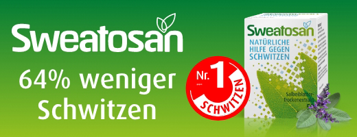 SWEATOSAN kaplamalı tabletler, 50 adet