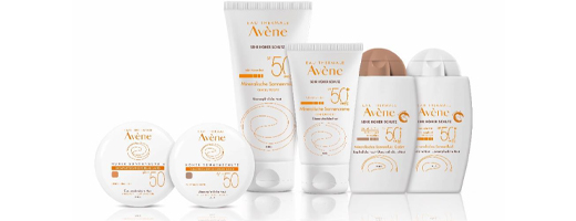 AVENE Kompakt güneş kremi SPF 50 altın, 10 g
