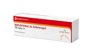 DICLOFENAC AL Ağrı jeli 10 mg/g, 100 g