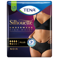 TENA SILHOUETTE artı M noir, 9 adet