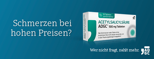 ACETYLSALICYLSÄURE ADGC 500 mg tablet, 30 adet