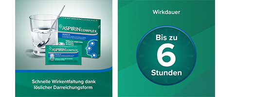 ASPIRIN COMPLEX Btl.w.Gran.z.Herst.e.Susp.z.Einn., 20 adet