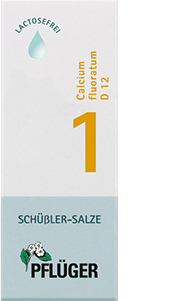 BIOCHEMIE Pflüger 1 Calcium fluoratum D 12 damla, 100 ml