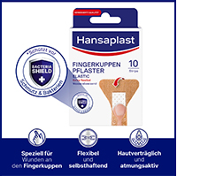 HANSAPLAST Elastik parmak ucu plasterleri, 10 adet