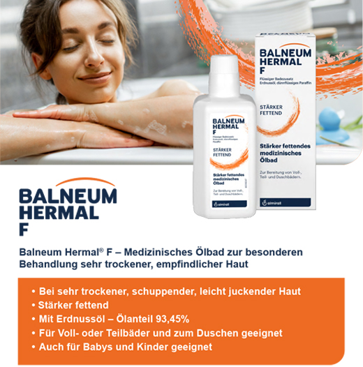 BALNEUM Hermal F sıvı banyo katkısı, 200 ml