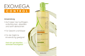 A-DERMA EXOMEGA CONTROL yumuşatıcı duş yağı, 750 ml