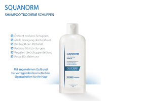 DUCRAY SQUANORM Kuru kepek tedavisi şampuanı, 200 ml