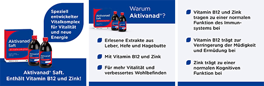 AKTIVANAD Meyve suyu, 2X500 ml