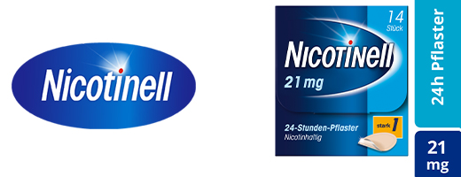 NICOTINELL 21 mg/24 saatlik yama 52,5 mg, 14 adet