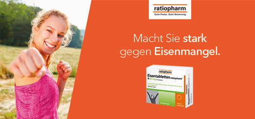 EISENTABLETTEN-ratiopharm N 50 mg film kaplı tablet, 50 adet