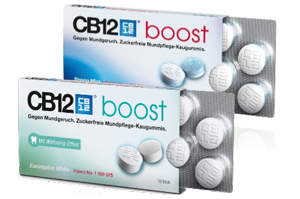 CB12 boost güçlü naneli sakız, 10 adet