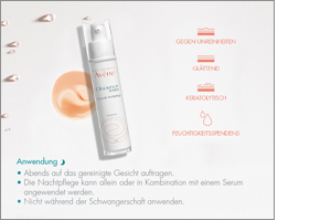 AVENE Cleanance WOMEN pürüzsüzleştirici gece kremi, 30 ml