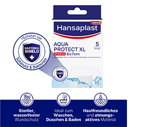 HANSAPLAST Hızlı İyileşen Alçı Şeritler, 8 adet