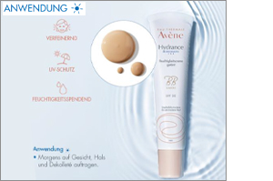 AVENE Hydrance BB zengin nemlendirici renkli, 40 ml
