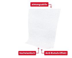 LEUKOPLAST Elastomull yapışkan sabitleme bandı elastik 10 cmx4 m, 1 adet